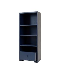 Alder Branch Narrow Cubby Tower - Navy