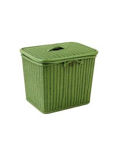 Olive Canyon Laundry Hamper - Green