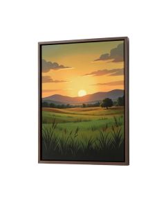 Rural Sunset Ii By August Grove - Wrapped Canvas Graphic Art Print