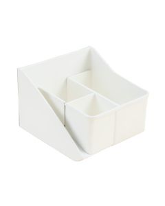 Cedar Bend Empty Coffee-Station Organizer - White (synthetic illustration; no displayed measurements)