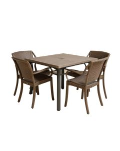 Aldwell 3 Piece Bistro Set