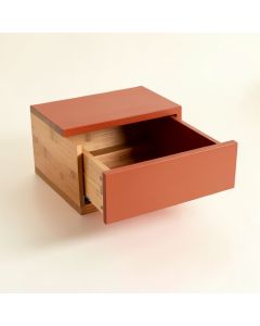 Brook Bluff Under-Desk Drawer Unit - Terracotta (synthetic illustration; no displayed measurements)