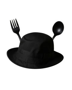 Henault Chef Hat With Fork And Spoon Wall Decal