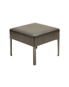 Reese 15.5 '' Velvet Square Standard Ottoman (synthetic illustration; no displayed measurements)