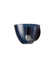 Reed Brook Wall Sconce Mounted On A Plain Wall - Navy (synthetic illustration; no displayed measurements)