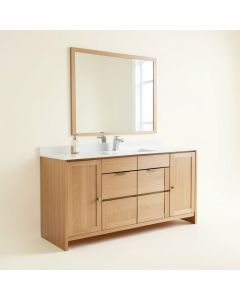 Ghonge 54 '' Double Bathroom Vanity Set (synthetic illustration; no displayed measurements)