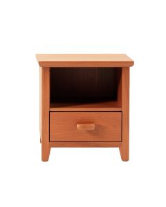 Slate Bridge Nightstand - Terracotta (synthetic illustration; no displayed measurements)