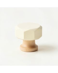 Linden Brook Cabinet Knob Without Packaging - Cream (synthetic illustration; no displayed measurements)
