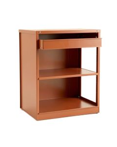 Spruce Bend Empty Mug-Storage Cabinet Insert - Terracotta (synthetic illustration; no displayed measurements)