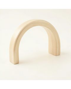 Oak Bend Cabinet Handle Without Packaging - Cream (synthetic illustration; no displayed measurements)