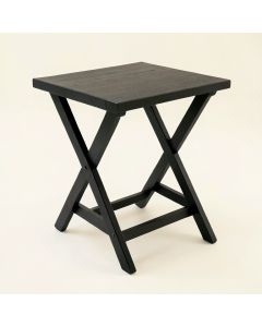 Birch Dale Compact Balcony Table - Black (synthetic illustration; no displayed measurements)