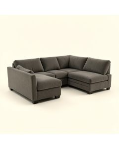 Streator 128 '' Wide Sectional (synthetic illustration; no displayed measurements)