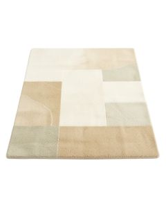 Cliff Branch Rectangular Area Rug - Cream (synthetic illustration; no displayed measurements)