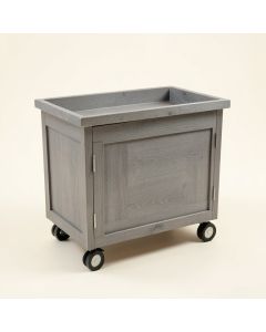 Shore Bluff Empty Rolling Workshop Cart - Gray (synthetic illustration; no displayed measurements)