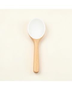 Meadow Dale Cooking Spoon - White (synthetic illustration; no displayed measurements)