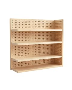 Cove Bend Empty Wall-Mounted Tool Organizer Panel - Beige