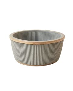 Fern Bridge Empty Storage Basket - Gray
