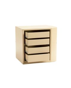 Bay Canyon Small-Parts Storage Drawer Cabinet - Beige (synthetic illustration; no displayed measurements)