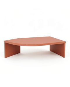 Summit Crossing Desktop Monitor Riser - Terracotta (synthetic illustration; no displayed measurements)