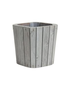 Happy Planter Planter , 23.8 '' X 13 '' X 14 '' , Grey Wood