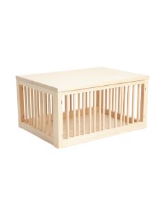 Juniper Brook Empty Furniture-Style Pet Crate - Ivory