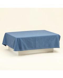 Elm Falls Flat Bed Sheet - Blue (synthetic illustration; no displayed measurements)