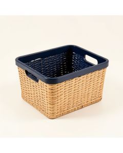 Birch Crossing Empty Storage Basket - Navy (synthetic illustration; no displayed measurements)