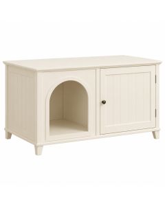 Spruce Canyon Empty Furniture-Style Litter Enclosure - Cream