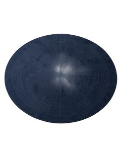 Briar Bend Round Area Rug - Navy