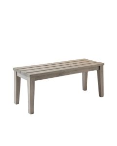Willow Dell Indoor Bench - Gray (synthetic illustration; no displayed measurements)