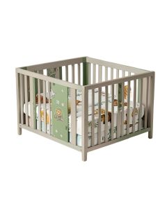 Lion King Urban Jungle 4 Piece Crib Bedding Set (synthetic illustration; no displayed measurements)