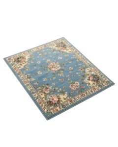Sorrels Floral Blue Area Rug