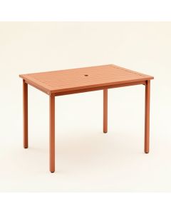 Slate Branch Patio Table - Terracotta (synthetic illustration; no displayed measurements)