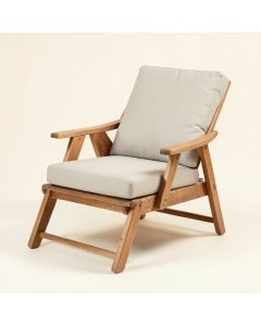 Dunn Outdoor Club Patio Chair With Cushions (synthetic illustration; no displayed measurements)