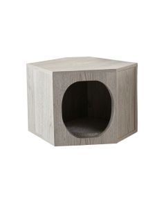 Linden Dale Wall-Mounted Cat Perch - Gray (synthetic illustration; no displayed measurements)
