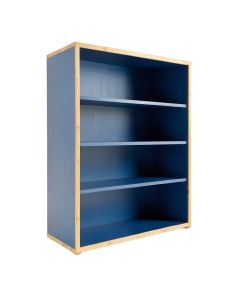 Birch Dell Freestanding Bookcase - Blue (synthetic illustration; no displayed measurements)