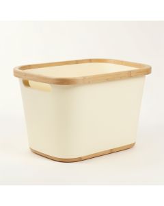 Sage Bluff Laundry Hamper - Cream (synthetic illustration; no displayed measurements)