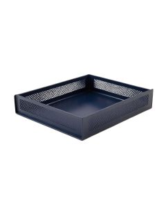Willow Field Empty Under-Desk Cable Tray - Navy