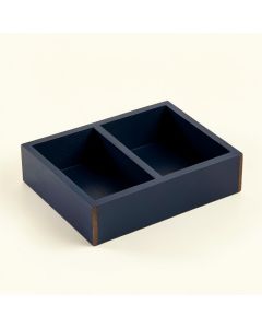 Flint Arc Empty Pantry Drawer Organizer Insert - Navy (synthetic illustration; no displayed measurements)