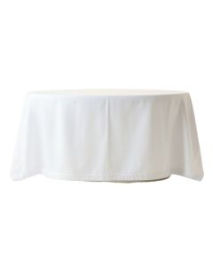 Fern Crest Flat Bed Sheet - White