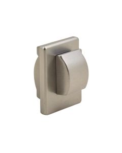Contemporary Metal Edge Pull 5/8 '' Center To Center Finger Pull (synthetic illustration; no displayed measurements)