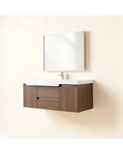 Breakthrough 32 '' Vanity Wall-Mounted Single Bathroom Vanity Set (synthetic illustration; no displayed measurements)