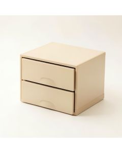 Brook Bridge Small-Parts Storage Drawer Cabinet - Beige (synthetic illustration; no displayed measurements)