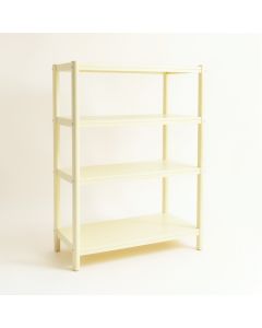 Briar Crossing Empty Seed-Starting Shelving Unit Without Lights - Ivory (synthetic illustration; no displayed measurements)