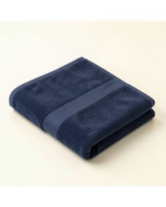 Briar Branch Bath Towel - Navy (synthetic illustration; no displayed measurements)