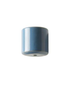 Alder Dell Wall Sconce Mounted On A Plain Wall - Blue