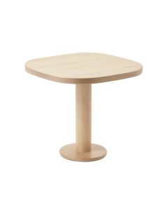 Dune Bridge Compact Balcony Table - Beige (synthetic illustration; no displayed measurements)