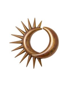 Metal Sun And Moon Wall Décor