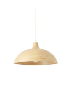 Flint Crest Pendant Light Suspended From One Plain Cable - Ivory (synthetic illustration; no displayed measurements)