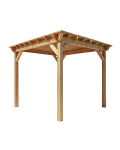 10 Ft. W X 12 Ft. D Solid Wood Pergola